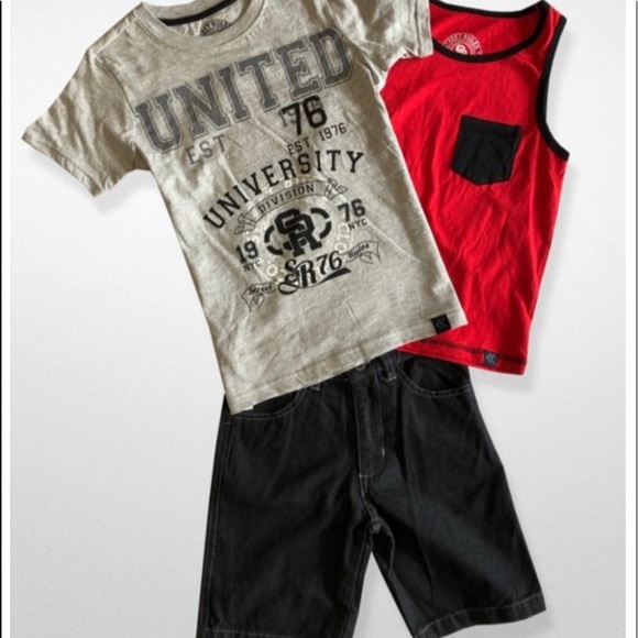 Boys three piece short outfit - Picture 1 of 5